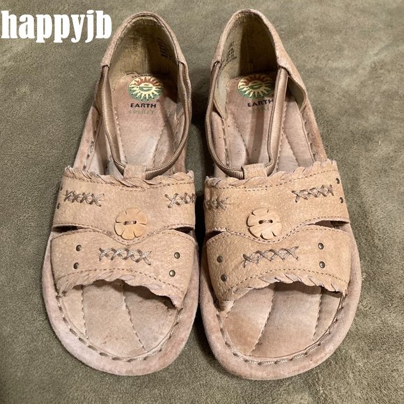 EUC Vintage Earth Spirit Kalei2 Leather Sandals Size 8.5W - Picture 3 of 13